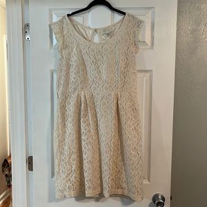 Lace Cream Dress